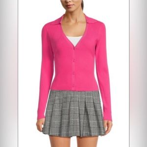 RAG & BONE🆕Asher Ribbed Polo Cardigan LARGE